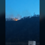 Responders gather after fire spotted in Kanawha County