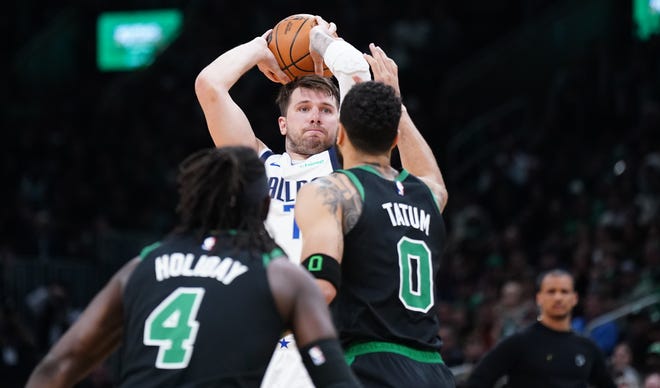 Luka Doncic and the Dallas Mavericks take on the Boston Celtics in the NBA Finals.